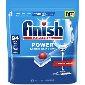 Finish dishwasher tablets All in 1 Max, 94 pcs