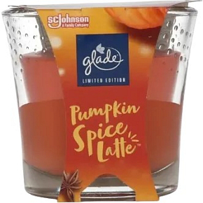 Glade scented candle Maxi Pumpkin Spice Latte, 204 g