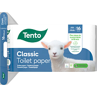 This Ellegance Classic 3-ply toilet paper, 150 sheets, 18 m, 16 rolls