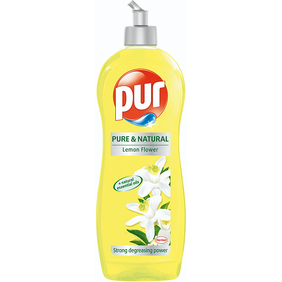 Pur Pure & Natural Lemon Flower 750 ml dishwashing detergent