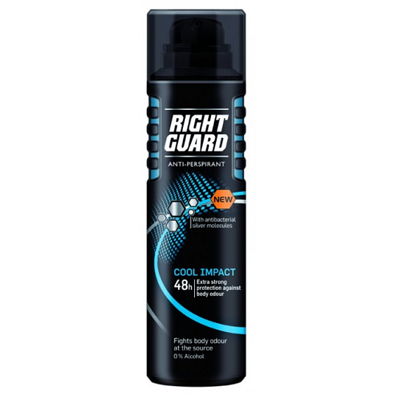 Right Guard Cool Impact deodorant spray for men 150 ml
