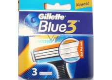 Gillette Blue 3 blades spare head 3 pieces