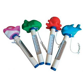 Schneider Pool thermometer with float Animals 1 piece