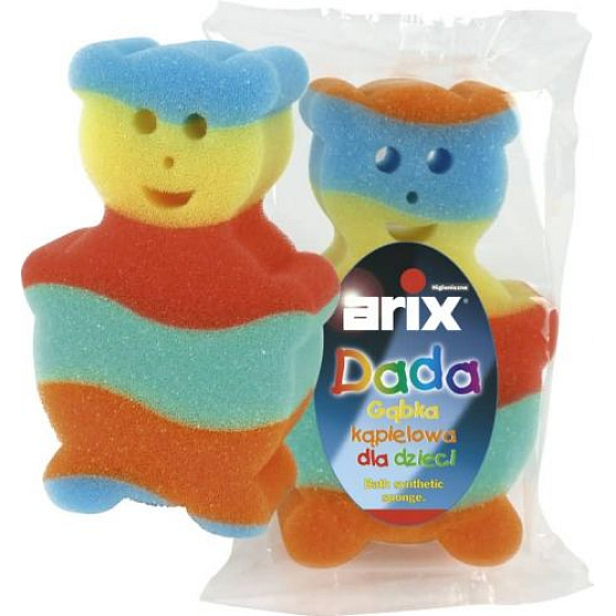 Arix Dada bath sponge various shapes 15 x 9 cm 1 piece
