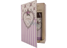 Bohemia Gifts Book Fairy Tale of Mom shower gel 250 ml + oil bath 200 ml (with a pleasant lavender scent), cosmetic set