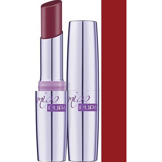 Pupa Snow Queen Miss Pupa Ultra Brilliant Lipstick glitter lipstick 003 Red 2.4 ml