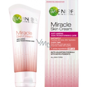 Garnier Skin Naturals Miracle Skin Cream transforming anti-aging care 50 ml