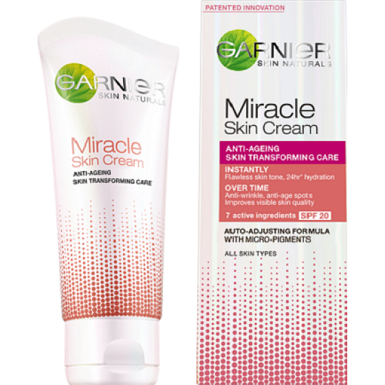 Garnier Skin Naturals Miracle Skin Cream transforming anti-aging care 50 ml