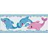 Sea leaf listel sticker 48 x 15.5 cm 3 pieces