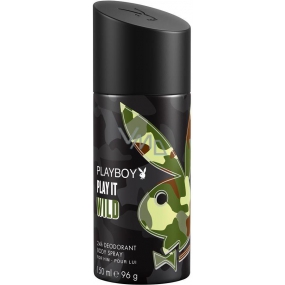 Playboy Play It Wild for Him deodorant spray for men 150 ml