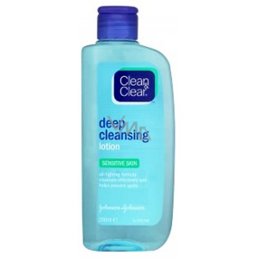 Clean & Clear Sensitive Skin Cleansing Facial Water for Sensitive Skin 200 ml