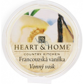 Heart & Home French vanilla Soy natural fragrant wax 27 g