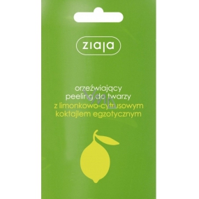 Ziaja Citrus cocktail peeling for face bag 7 ml