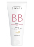 Ziaja BB SPF 15 Cream Normal, Dry and Sensitive Skin 01 Light 50 ml