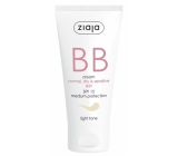 Ziaja BB SPF 15 Cream Normal, Dry and Sensitive Skin 01 Light 50 ml