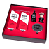 Hawkins & Brimble nourishing beard and mustache oil 50 ml + shaving cream 100 ml + aftershave 125 ml + skin peeling 125 ml + shaving brush for men, cosmetic set