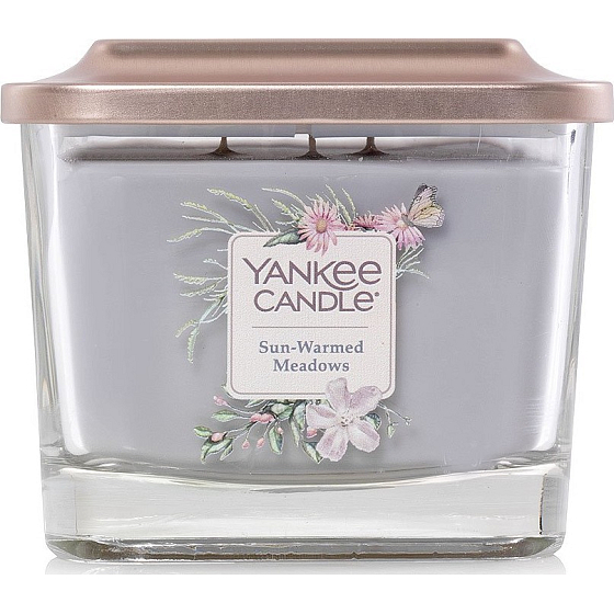 Yankee Candle Sun Warmed Meadow Soy Scented Candle Elevation Medium Glass 3 Wicks 347 g