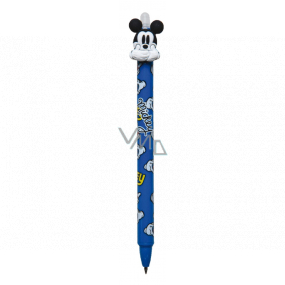 Colorino Rubber pen Mickey Mouse blue, blue refill 0.5 mm