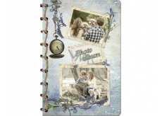 Ditipo Photoalbum Retro young couple with two dogs B4 24 x 34 cm