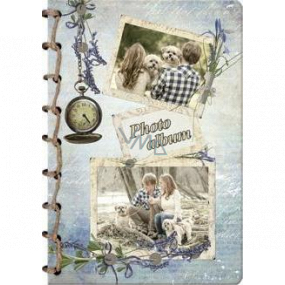 Ditipo Photoalbum Retro young couple with two dogs B4 24 x 34 cm
