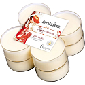 Bolsius True Moods Get Cozy Baked Apple & Cinnamon - Baked apple and cinnamon maxi scented tea candles 8 pieces, burning time 8 hours