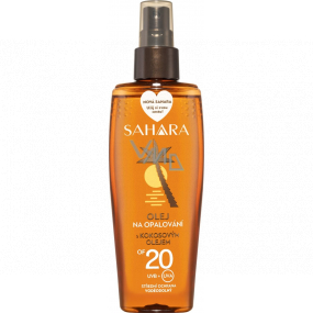 Astrid Sahara OF20 waterproof suntan oil with coconut oil spray 150 ml