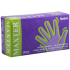 Maxter Hygienic Disposable Latex Hypoallergenic Powdered Gloves, Size M, Box of 100 Pieces
