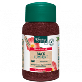 Kneipp Back Comfort bath salt relieves 500 g of back and neck pain