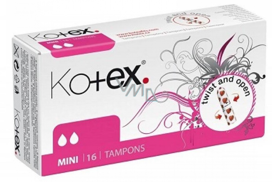 Kotex Mini tampons 16 pieces VMD parfumerie drogerie