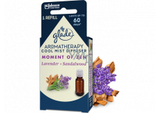 Glade Aromatherapy Cool Mist Diffuser Moment Of Zen Lavender + Sandalwood essential oil refill 17,4 ml