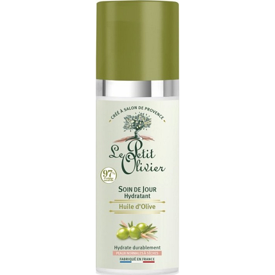 Le Petit Olivier Olive oil moisturizing day cream for normal and dry skin 50 ml