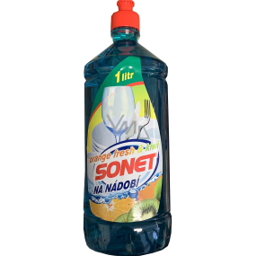 Sonet Orange Fresh & Kiwi Dishwashing Detergent 1 l