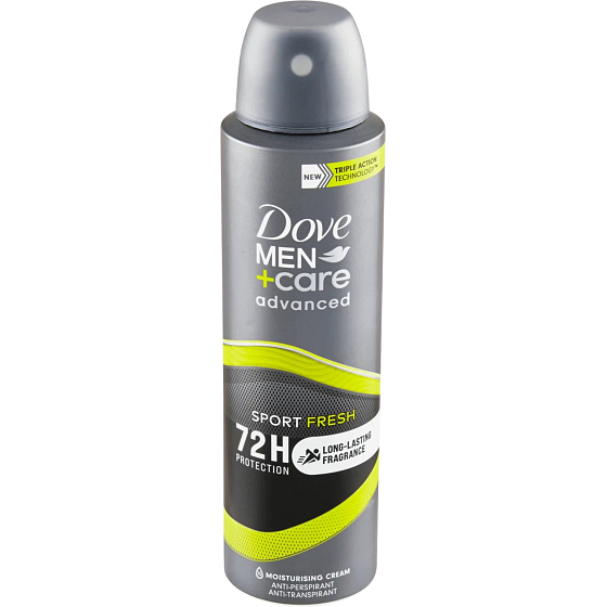Dove Men + Care Advanced Sport Fresh Antiperspirant Deodorant Spray for Men 150 ml
