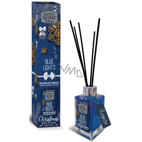 Sweet Home Christmas Edition Blue Lights aroma diffuser with scent sticks 100 ml