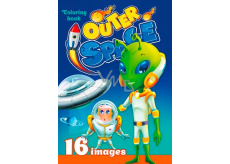 Ditipo Colouring book Outer Space 16 pages A4 210 x 297 mm