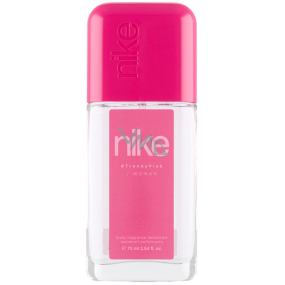 Nike Trendy Pink Woman perfumed deodorant glass for women 75 ml