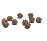 Rudraksha natural bead 9 mm, 10 pieces