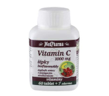 MedPharma Vitamin C with Rose Hips with Gradual Release 1000 mg 67 Capsules
