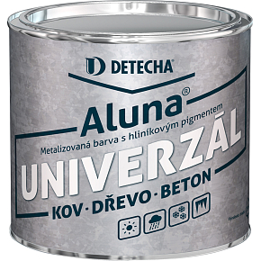 Detecha Aluna aluminum paint for metal, concrete, wood, silver, 2 kg