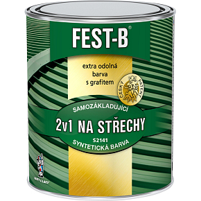 FEST-B S2141, anti-corrosive paint for iron, 0840 red-brown, 800 g