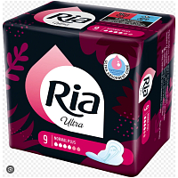 Ria Women's Ultra Normal Plus Odour Neutraliser, 9 pcs