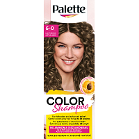 Palette Color Shampoo hair dye 6-0 Light Brown, 50 ml