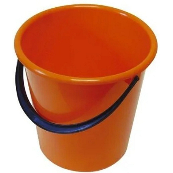 Plastic bucket without spout, various colors 12 l