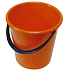 Plastic bucket without spout, various colors 12 l