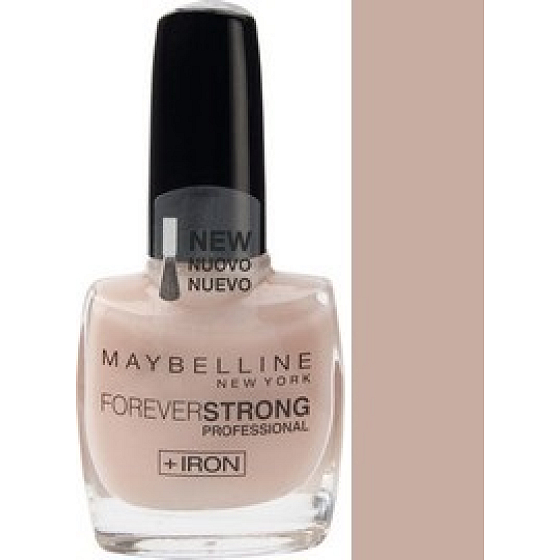 Maybelline Forever Strong Professional nail polish 78 Porcelaine 10 ml