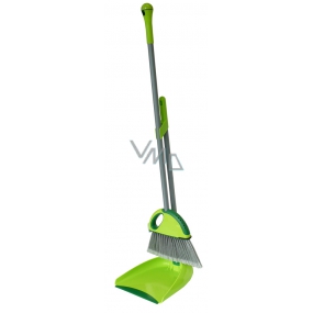 Spokar Green Line GL01 broom set with shovel synthetic fibers, combing comb, air freshener