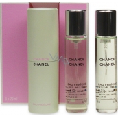 Chanel Chance Eau Fraiche Eau de Toilette Complete for Women 3 x
