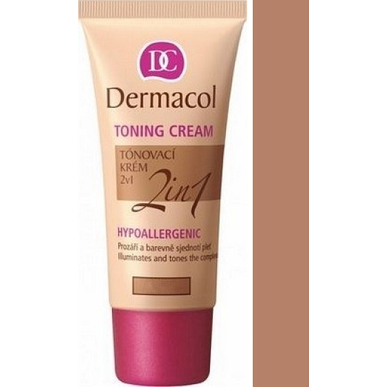 Dermacol Toning Cream 2in1 Make-up Caramel 30 ml