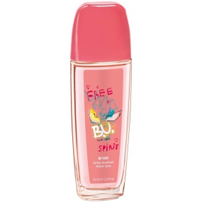BU Free Spirit perfumed deodorant glass for women 75 ml