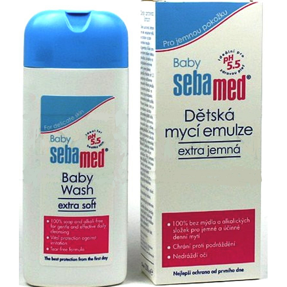SebaMed Baby Extra Gentle Washing Emulsion for Children 200 ml